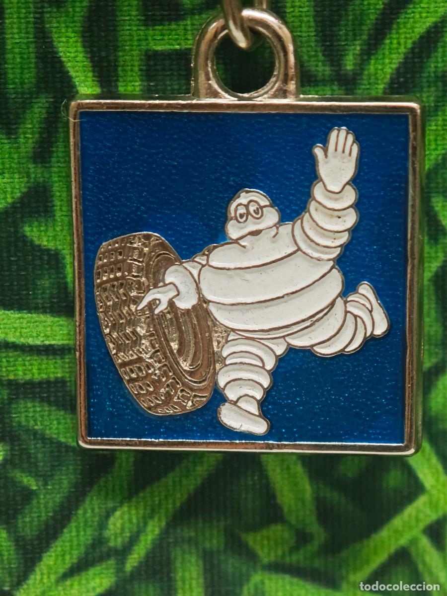 Coleccionismo de llaveros: LLAVERO MICHELIN MU&Ntilde;ECO DE METAL