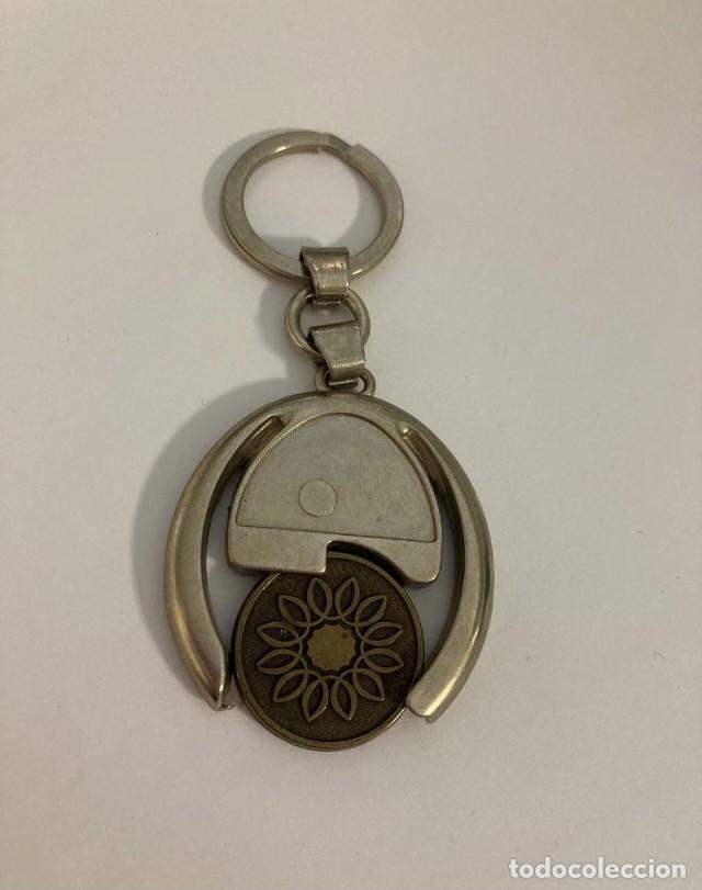 Coleccionismo de llaveros: LLAVERO MONEDA CARRO DE COMPRA #131