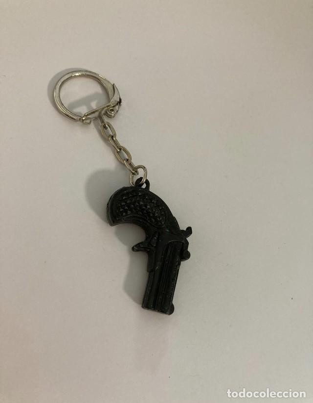 Coleccionismo de llaveros: LLAVERO PISTOLA NEGRA #144