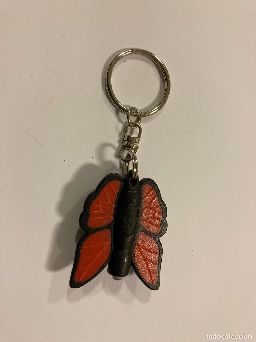 Coleccionismo de llaveros: LLAVERO LINTERNA MARIPOSA #204