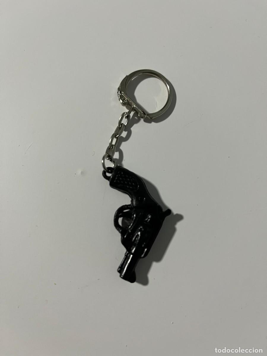 Coleccionismo de llaveros: LLAVERO PISTOLA NEGRO #208