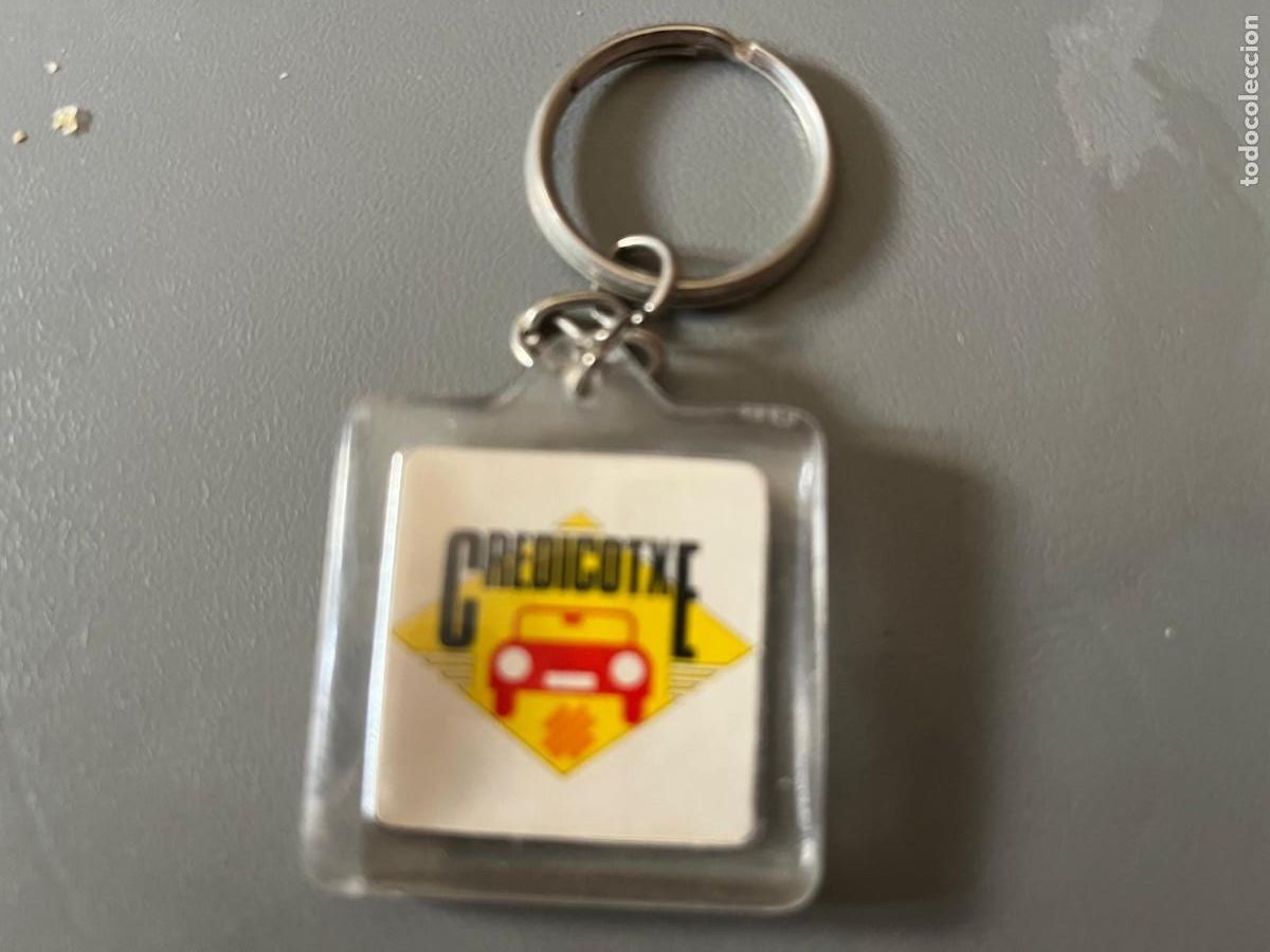 Coleccionismo de llaveros: llavero credicotxe con logo banca catalana