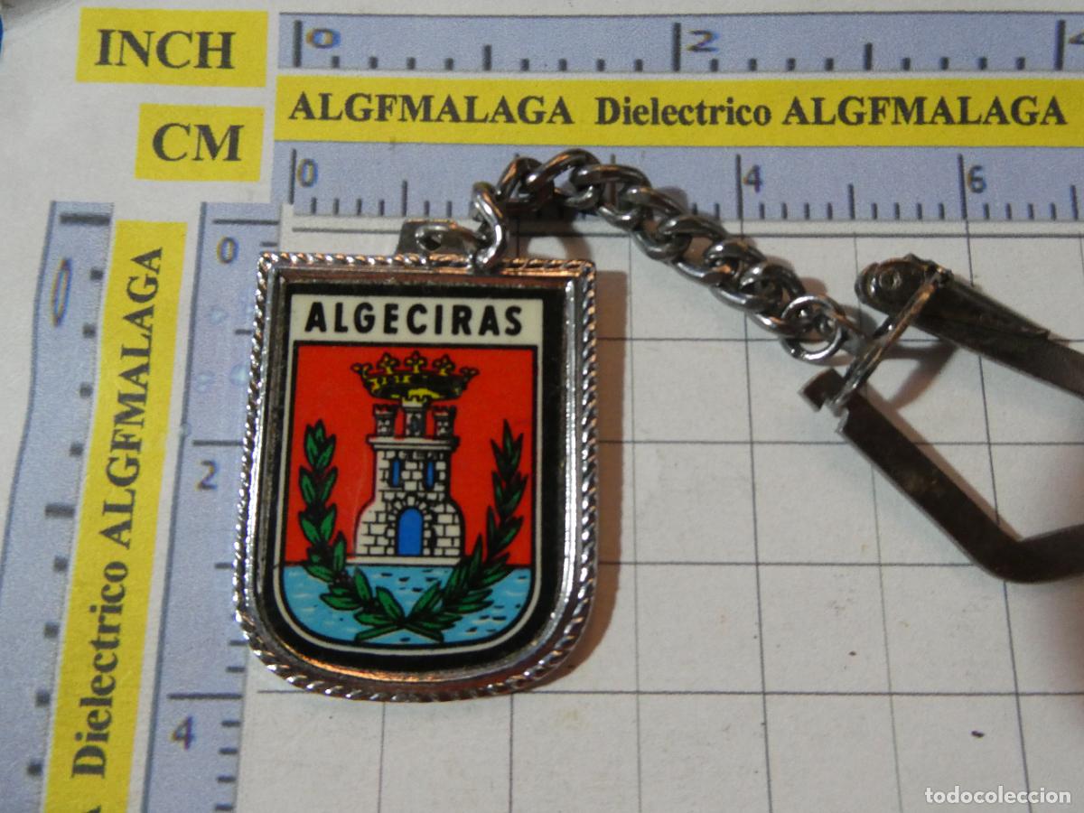 Coleccionismo de llaveros: LLAVERO DE TURISMO HER&Aacute;LDICA. ESCUDO HER&Aacute;LDICO ALGECIRAS C&Aacute;DIZ
