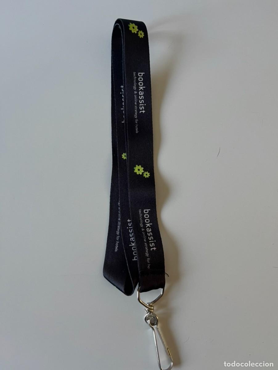 Coleccionismo de llaveros: LANYARD BOOKASSIST NEGRO