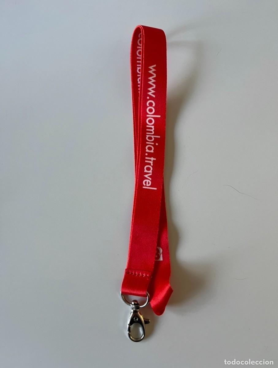 Coleccionismo de llaveros: LANYARD COLOMBIA TRAVEL