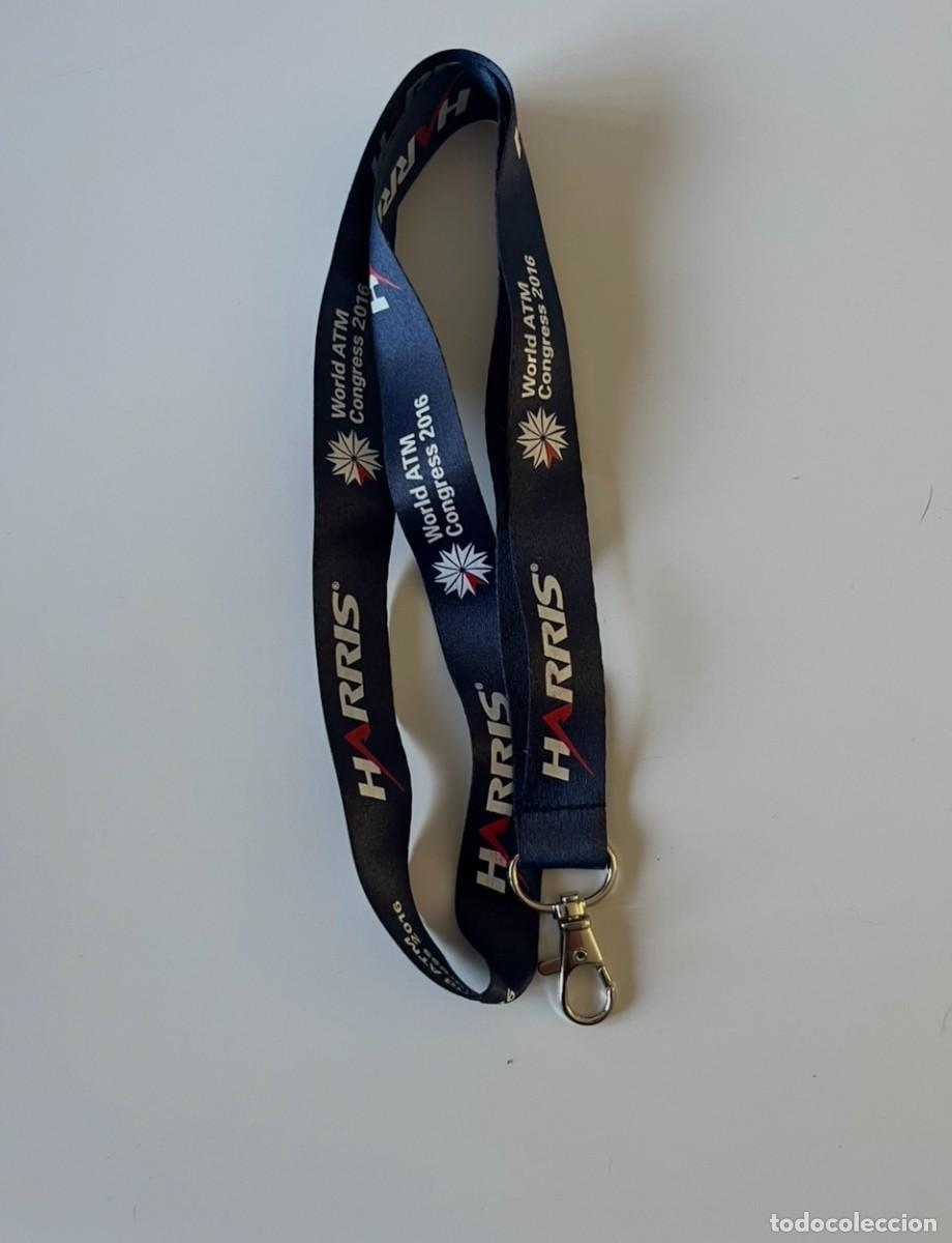 Coleccionismo de llaveros: LANYARD HARRIS NEGRO