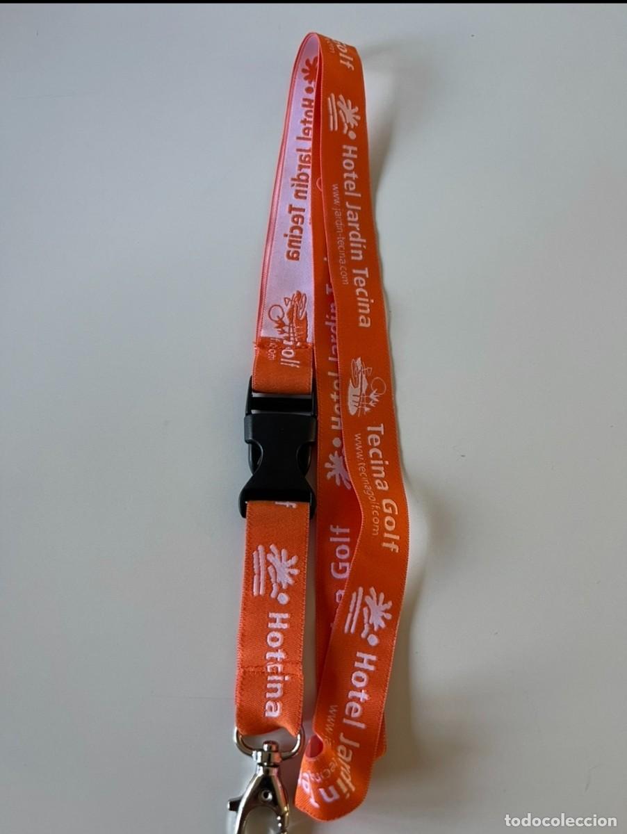 Coleccionismo de llaveros: LANYARD HOTEL JARDIN NARANJA