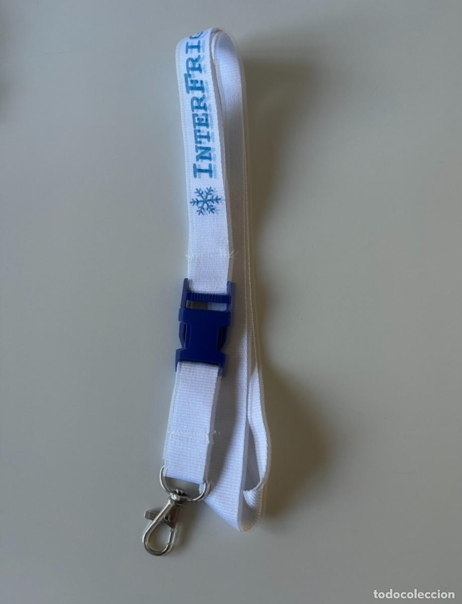 Coleccionismo de llaveros: LANYARD INTERFRIO BLANCO
