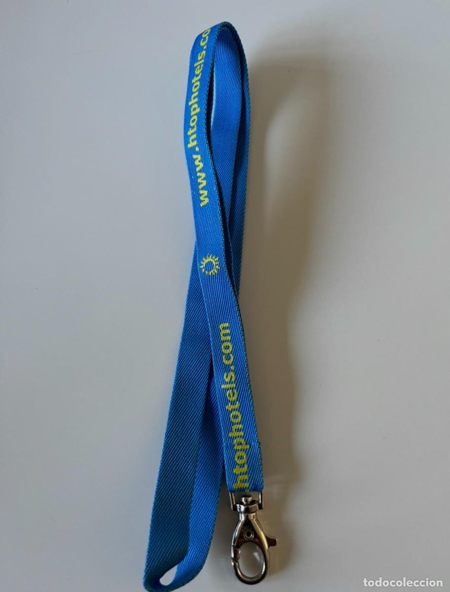 Coleccionismo de llaveros: LANYARD HTOPHOTELS AZUL