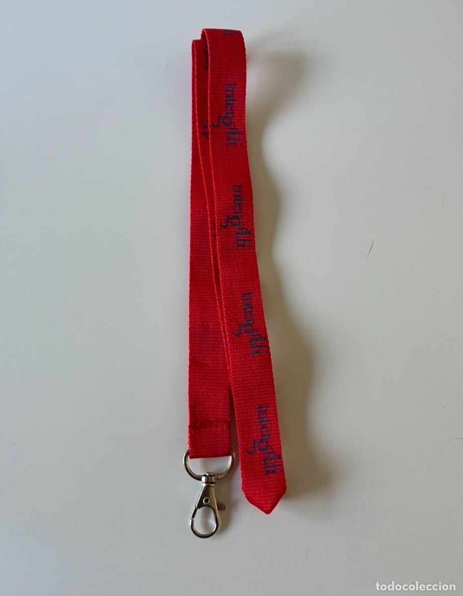 Coleccionismo de llaveros: LANYARD INTERGIFT ROJO