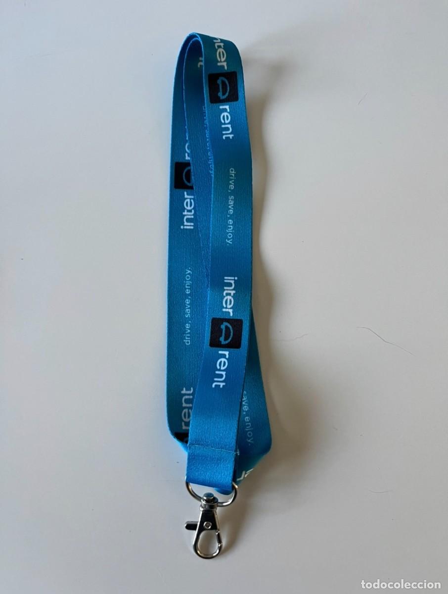 Coleccionismo de llaveros: LANYARD INTERRENT AZUL