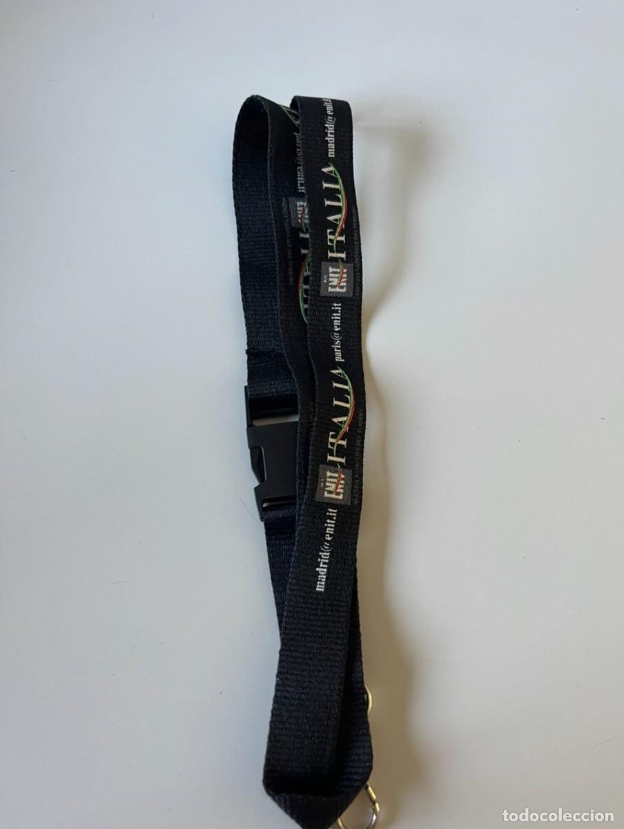 Coleccionismo de llaveros: LANYARD ITALIA NEGRO