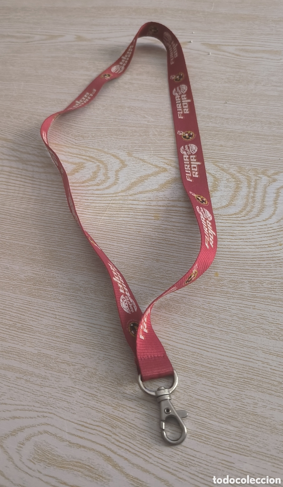 Coleccionismo de llaveros: Lanyard furia roja promo Mahou