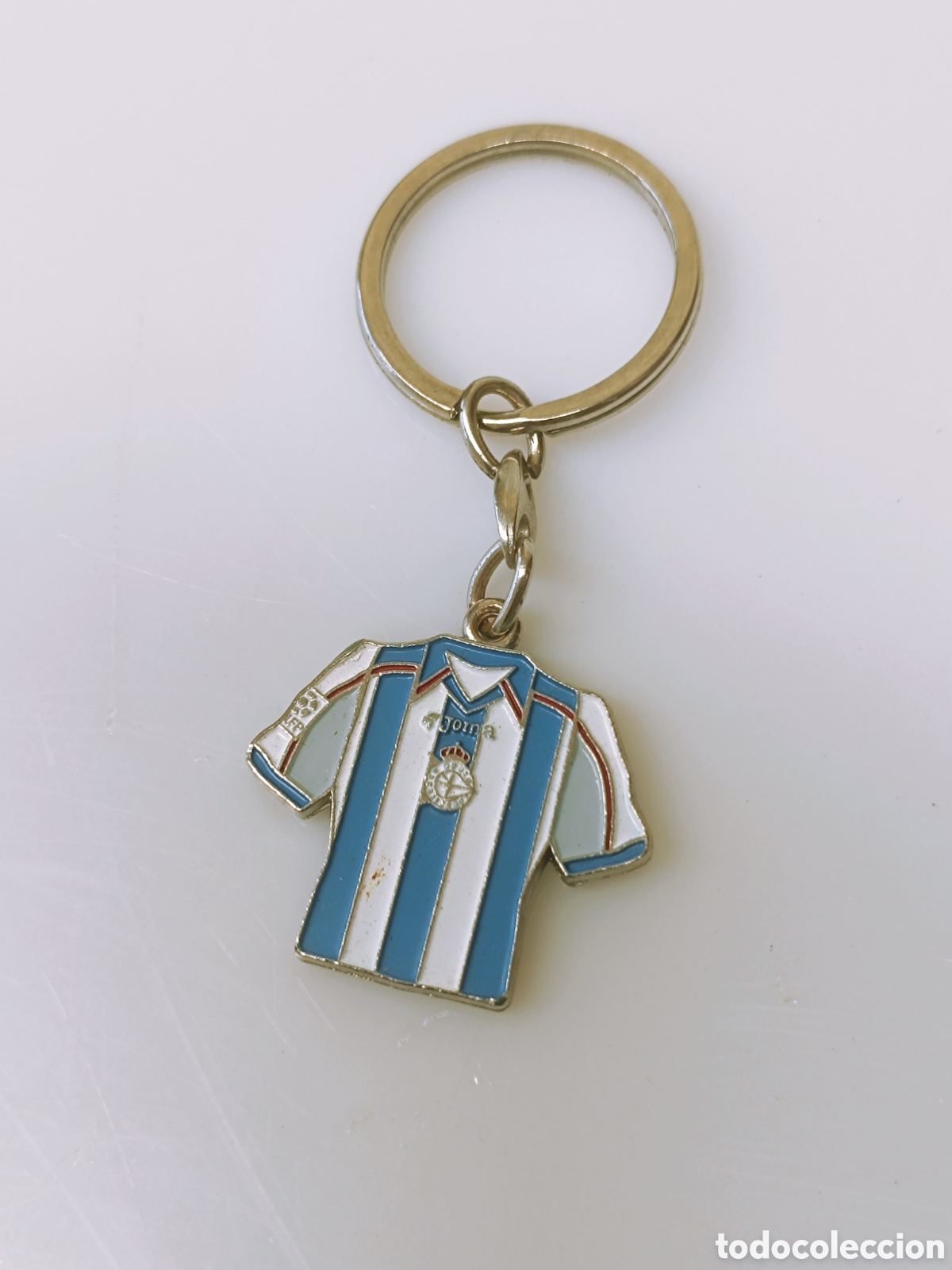 Coleccionismo de llaveros: Llavero camiseta Depor A Coru&ntilde;a Joma colecci&oacute;n Marca 02/03