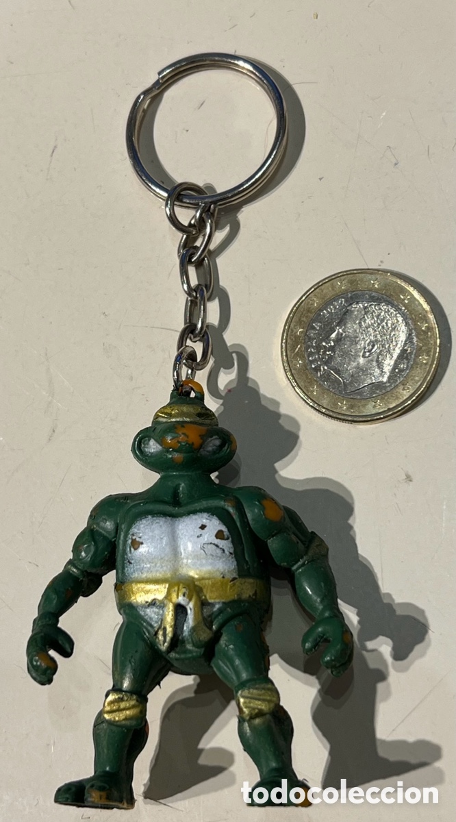 Coleccionismo de llaveros: Llavero. Tortuga Ninja. A&ntilde;os 80.