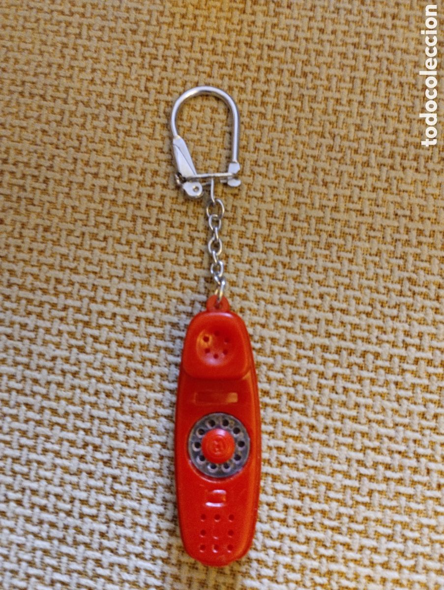 Coleccionismo de llaveros: Llavero antiguo telefono gondola