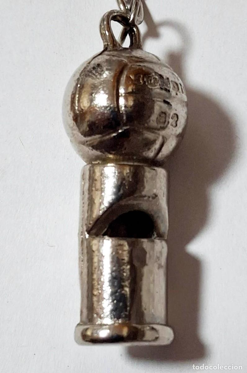 Collectionnisme de portes-cl&eacute;s: Llavero Silbato Mundial Espa&ntilde;a 82