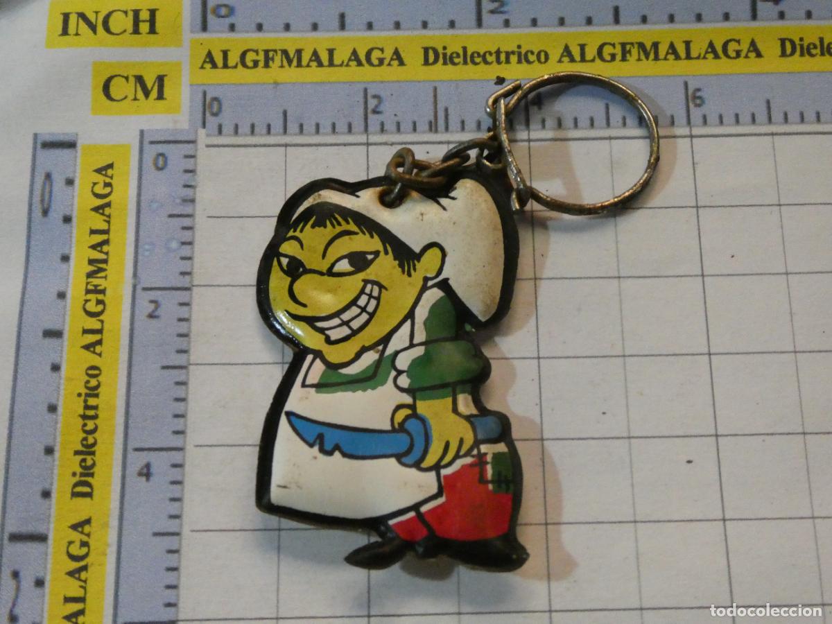 Coleccionismo de llaveros: LLAVERO DE DIBUJOS ANIMADOS. INQUIETANTE MUJER COCINERA CUCHILLO TERROR