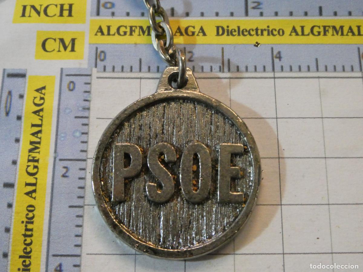Coleccionismo de llaveros: LLAVERO POL&Iacute;TICO SINDICAL. PSOE PARTIDO SOCIALISTA