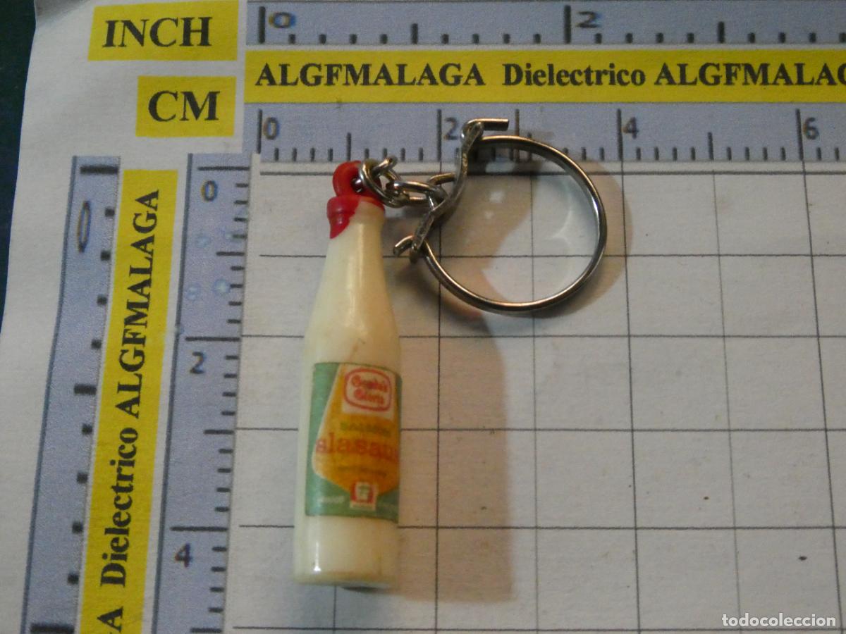 Coleccionismo de llaveros: LLAVERO DE FIGURITAS MINIATURAS. BOTELLA SALSA ENSALADAS SLASAUS