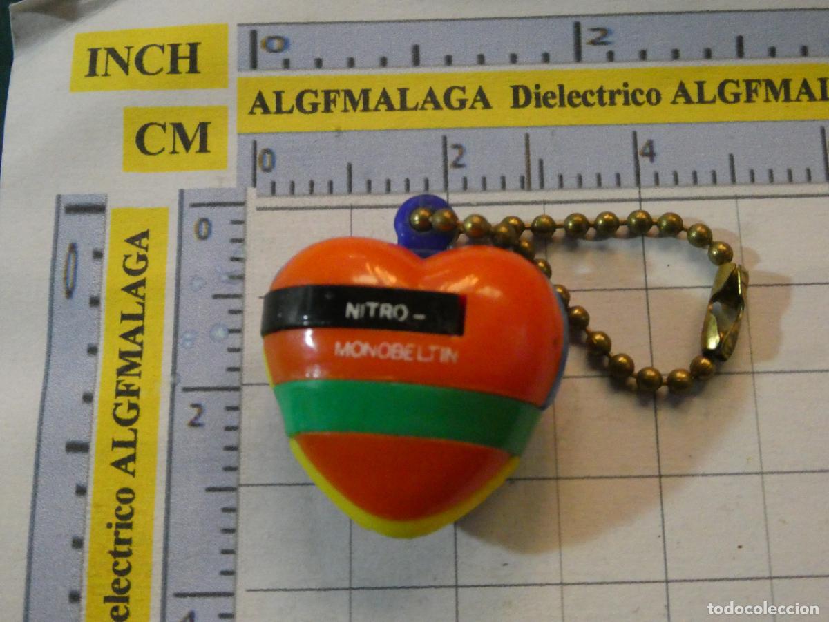 Coleccionismo de llaveros: LLAVERO DE FIGURITAS MINIATURAS. MEDICINAS MEDICAMENTOS CORAZ&Oacute;N NITRO MONOBELTIN