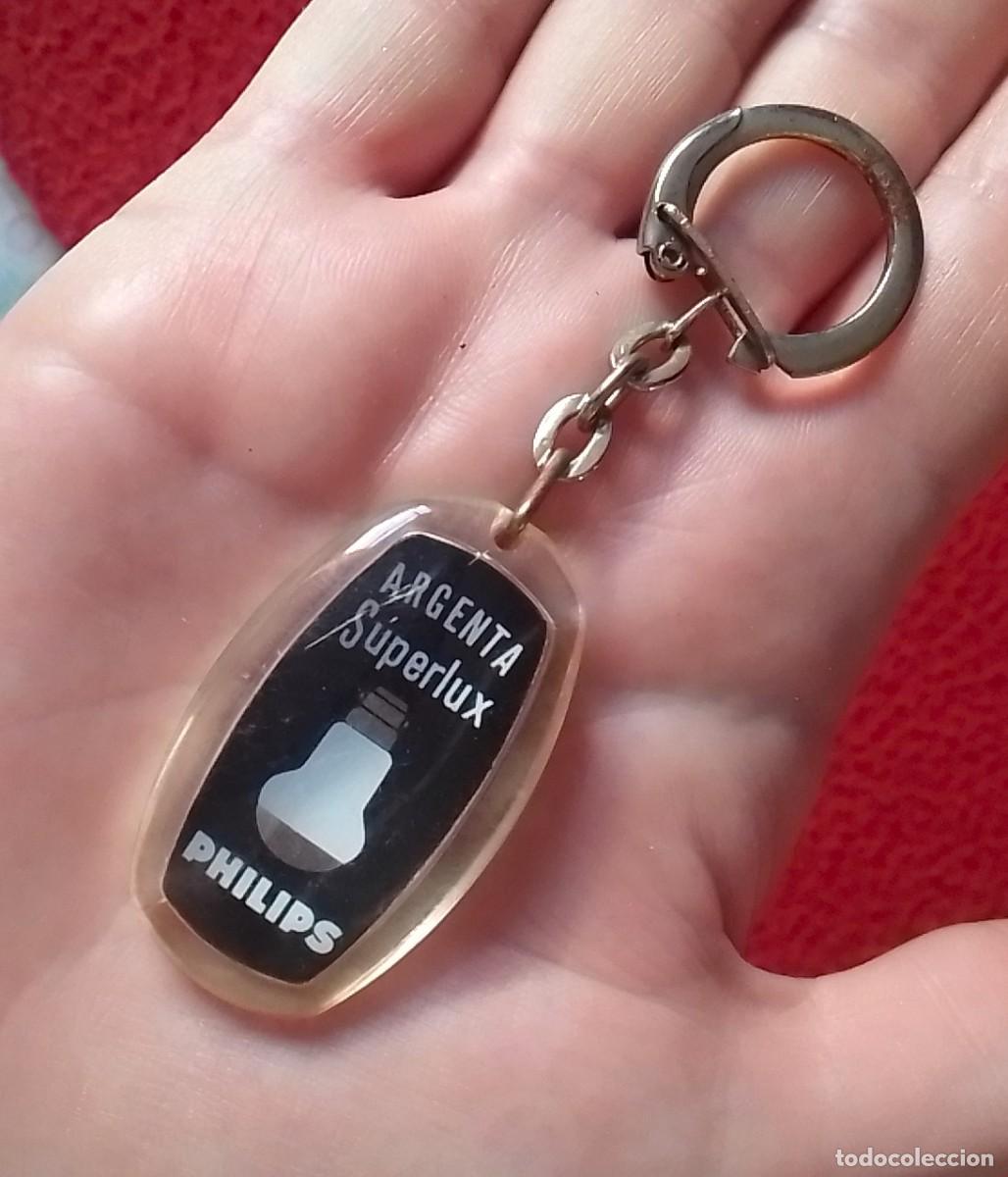 Coleccionismo de llaveros: LLAVERO KEYRING PORTE-CL&Eacute;S ARGENTA SUPERLUX PHILIPS GLABIK TROUVILLE FRANCE LIGHTBULB BOMBILLA LAMPE
