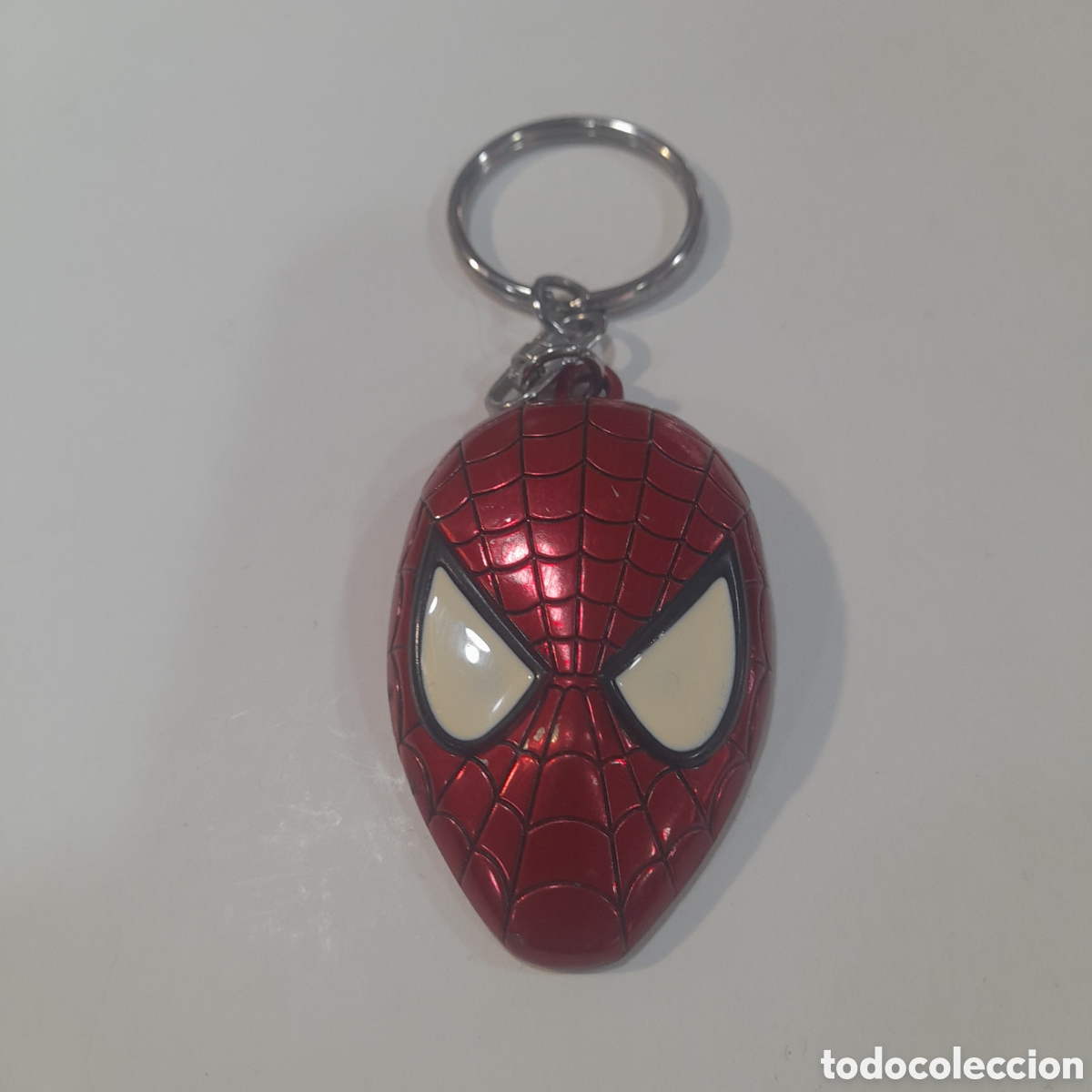 Coleccionismo de llaveros: Llavero met&aacute;lico de Spiderman