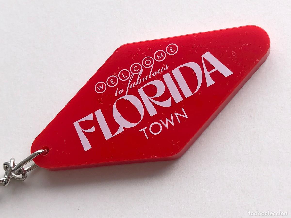 Coleccionismo de llaveros: Llavero Metacrilato. Edici&oacute;n Limitada. Florida. 777. Vintage. Hotel. Especial Coleccionistas. Madrid