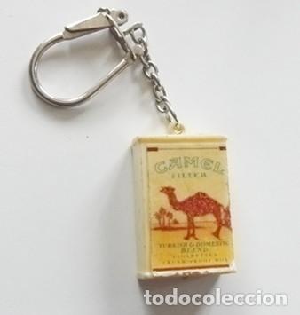 Coleccionismo de llaveros: ANTIGUO LLAVERO DE PAQUETE DE TABACO CAMEL -- PUBLICIDAD