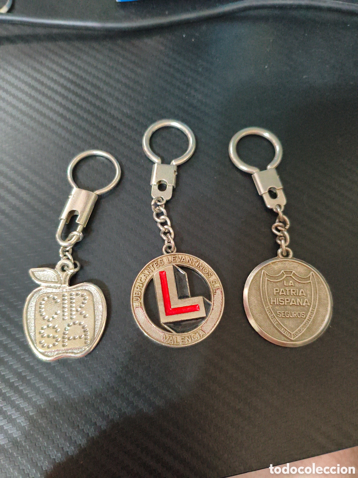 Coleccionismo de llaveros: Pack 3 llaveros antiguos.