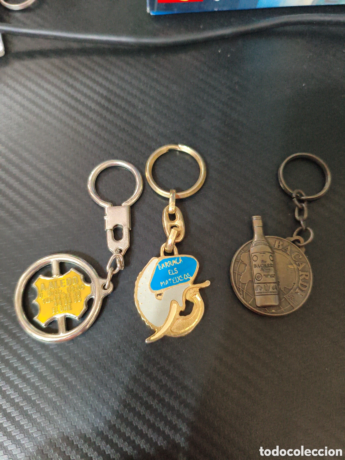 Coleccionismo de llaveros: Pack 3 llaveros antiguos.