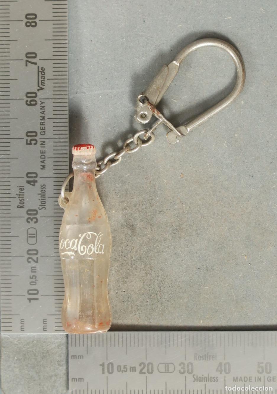 Colecionismo de porta-chaves: LLAVERO. Botella Coca-Cola