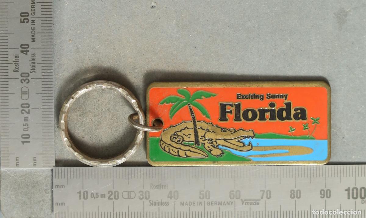 Coleccionismo de llaveros: LLAVERO. Florida - Exciting Sunny Florida - Caim&aacute;n