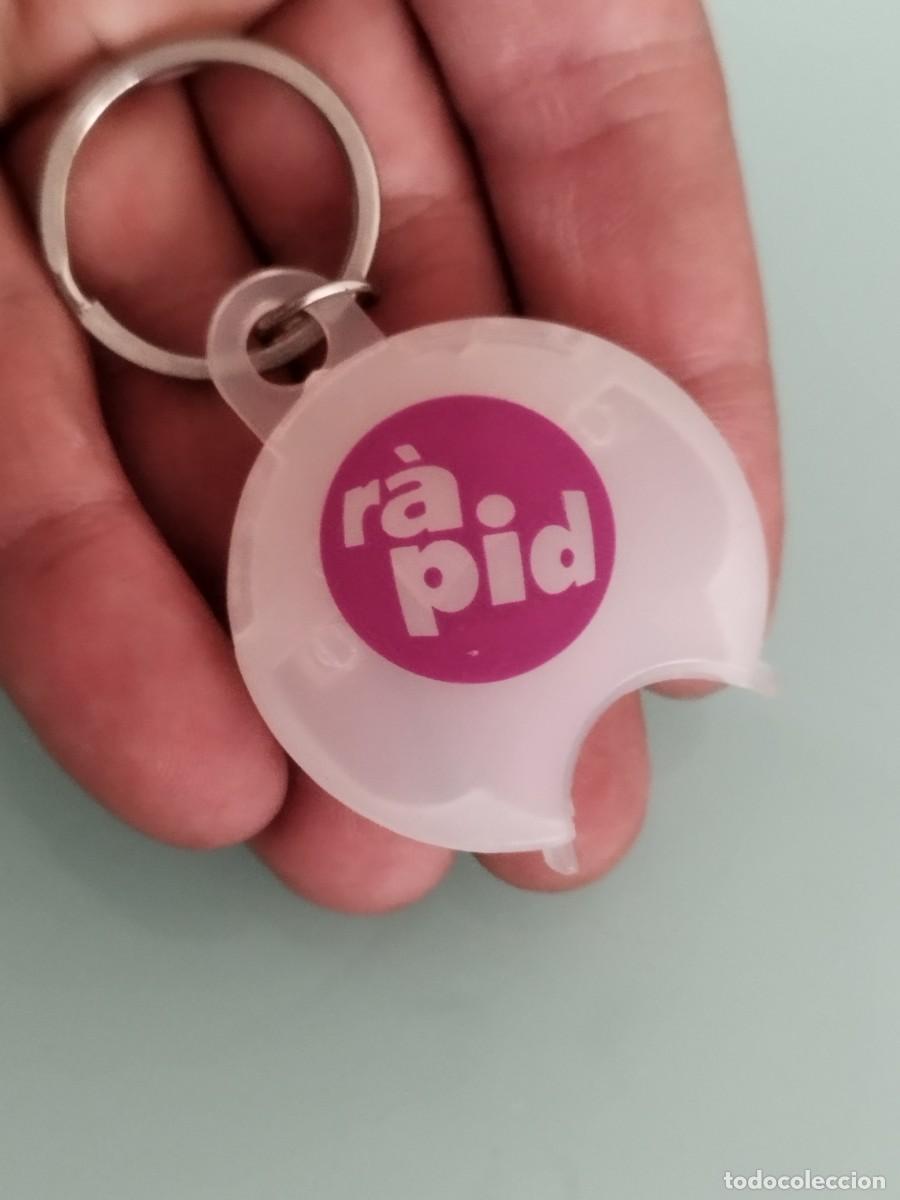Coleccionismo de llaveros: Llavero publicidad rapid.