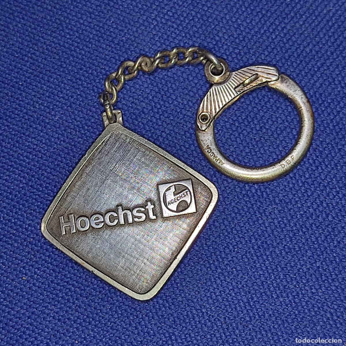 Coleccionismo de llaveros: Antiguo Llavero de Hoechst. - Foto 3
