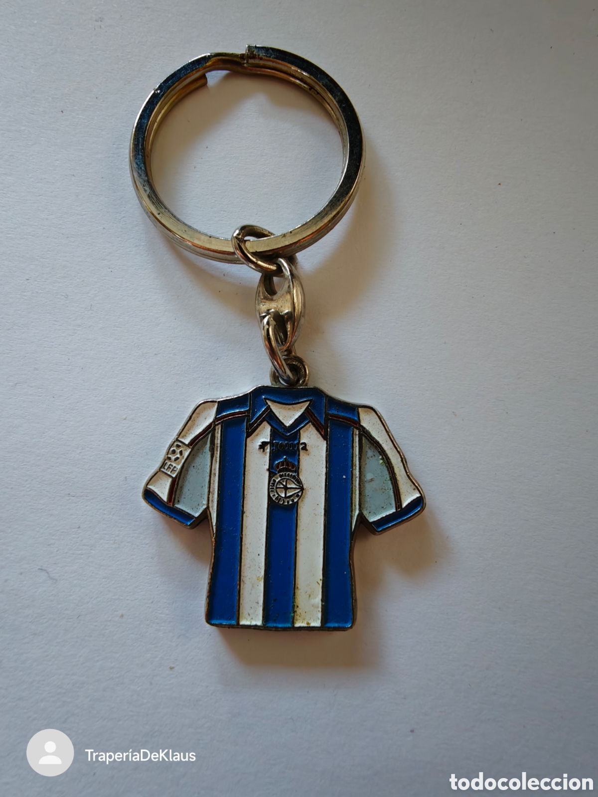 Coleccionismo de llaveros: llavero deportivo de la coru&ntilde;a doble equipacion - car106