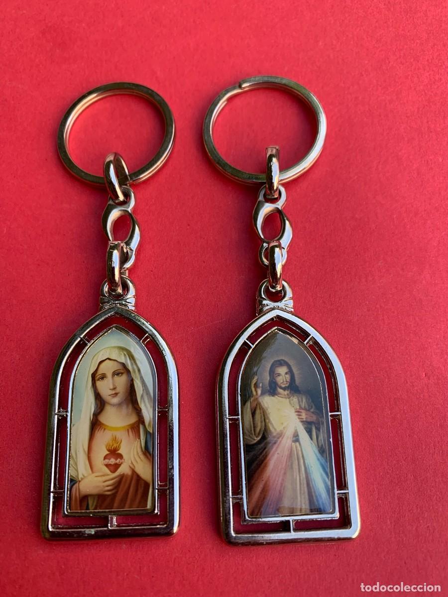 Coleccionismo de llaveros: LLAVEROS V&Iacute;RGEN Y CRISTO