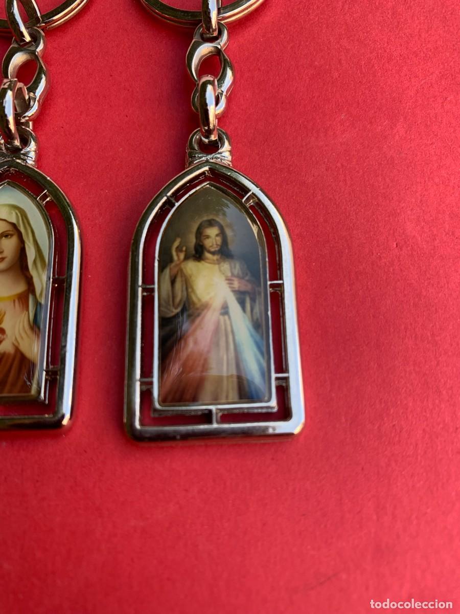 Coleccionismo de llaveros: LLAVEROS V&Iacute;RGEN Y CRISTO - Foto 3