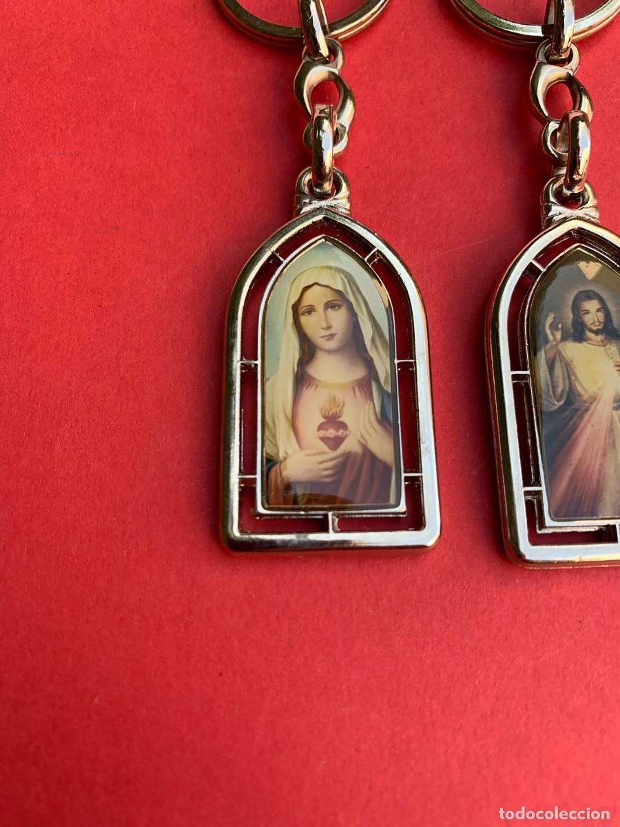 Coleccionismo de llaveros: LLAVEROS V&Iacute;RGEN Y CRISTO - Foto 4