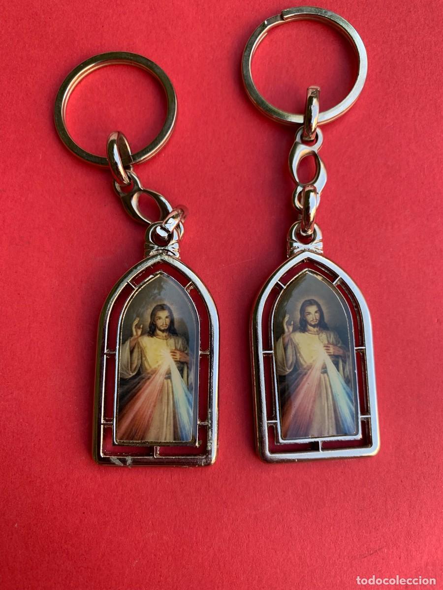 Coleccionismo de llaveros: LLAVEROS V&Iacute;RGEN Y CRISTO - Foto 5