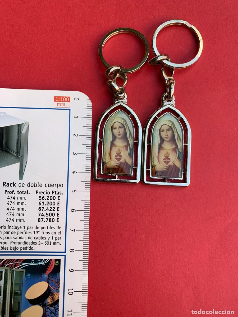 Coleccionismo de llaveros: LLAVEROS V&Iacute;RGEN Y CRISTO - Foto 7