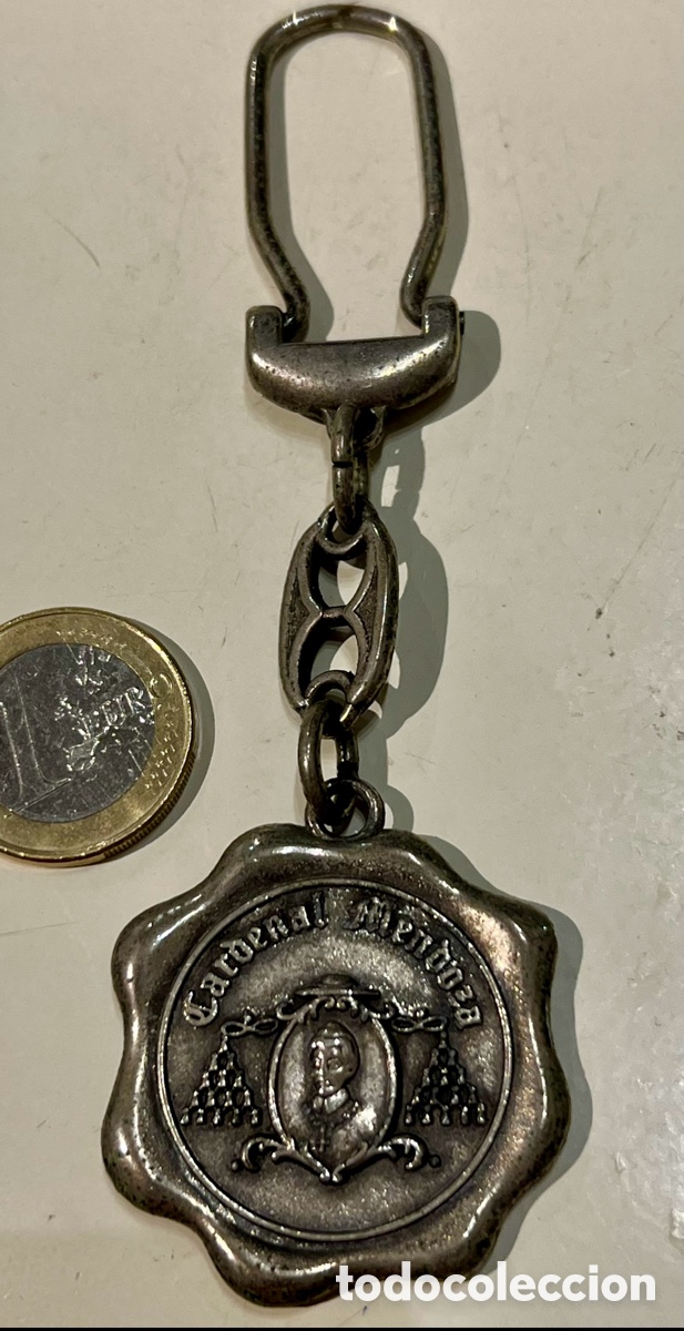 Coleccionismo de llaveros: Llavero. Cardenal Mendoza. Jerez. Metal.