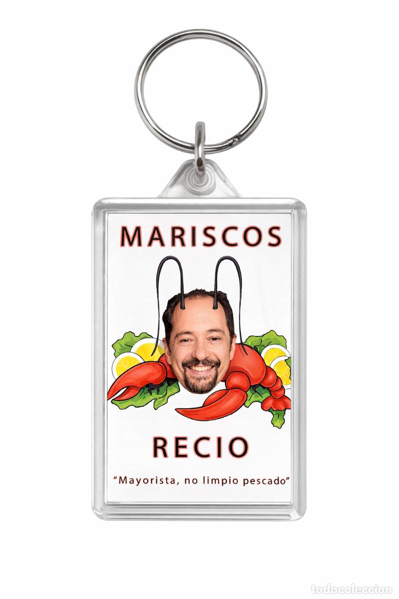 Coleccionismo de llaveros: Llavero Antonio Recio Mariscos de La que se avecina LQSA