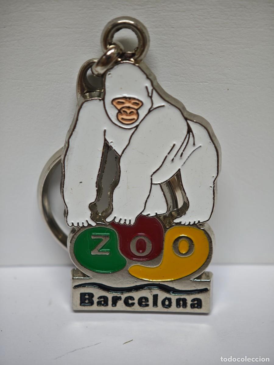 Coleccionismo de llaveros: LLAVERO EN METAL COPITO DE NIEVE ZOO DE BARCELONA