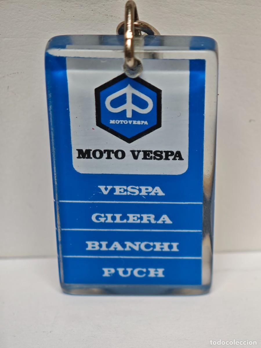 Coleccionismo de llaveros: LLAVERO EN NETRAQUILATO MOTO VESPA GILERA