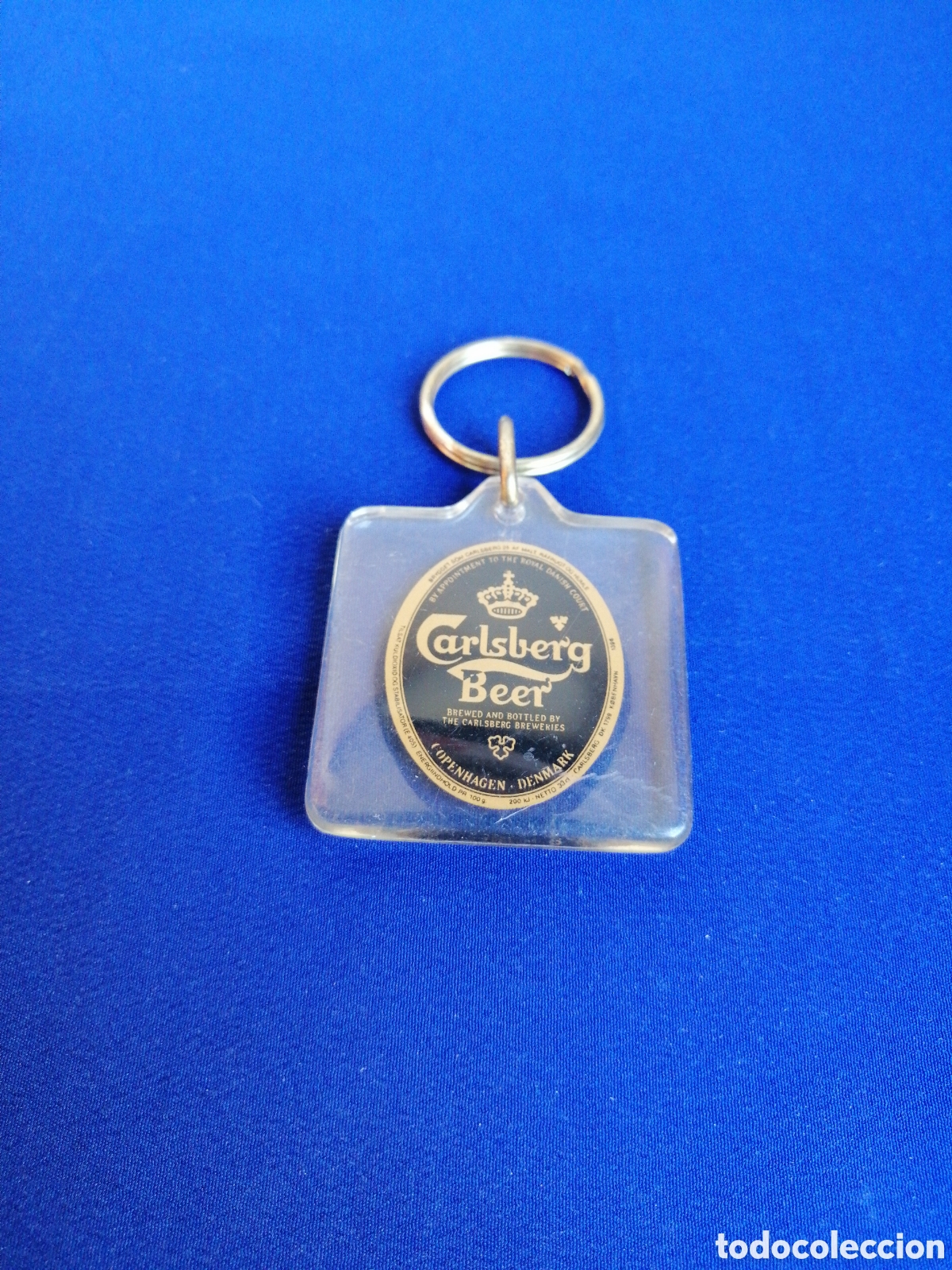 Coleccionismo de llaveros: CERVEZA CARLSBERG BEER LLAVERO ANTIGUO