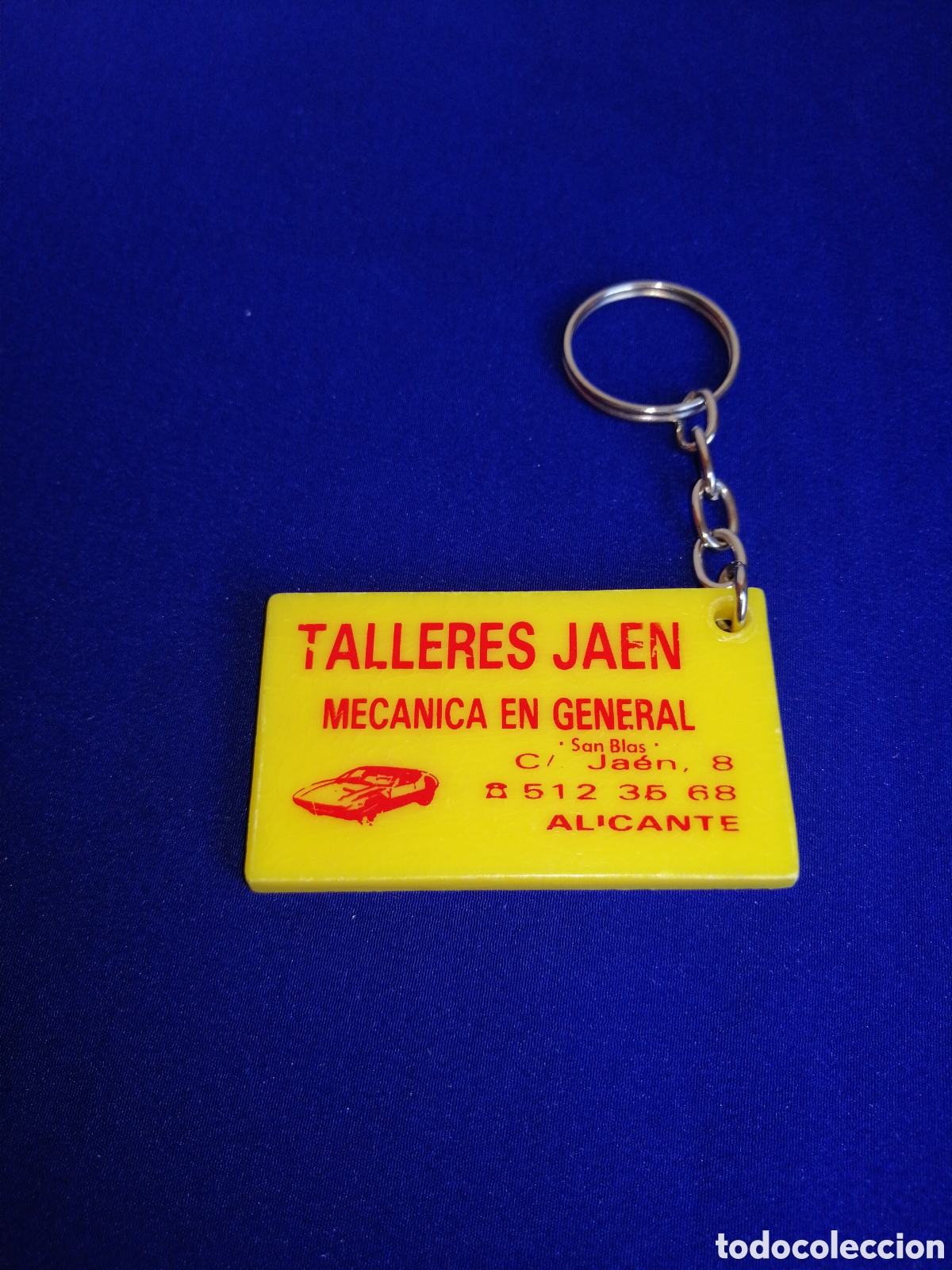 Coleccionismo de llaveros: TALLERES JA&Eacute;N - MEC&Aacute;NICA EN GENERAL (ALICANTE) LLAVERO PUBLICIDAD AUTOMOCI&Oacute;N