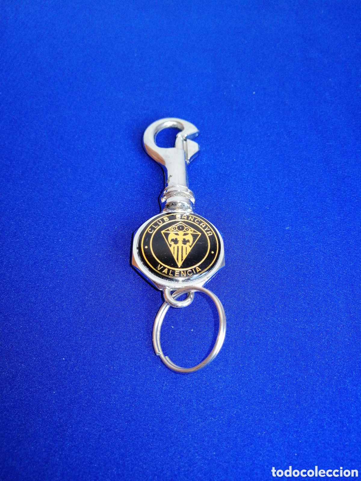 Collectionnisme de portes-cl&eacute;s: CLUB DE FUTBOL BANCAYA (VALENCIA) - VALENCIA AL MUNDIAL 82 LLAVERO