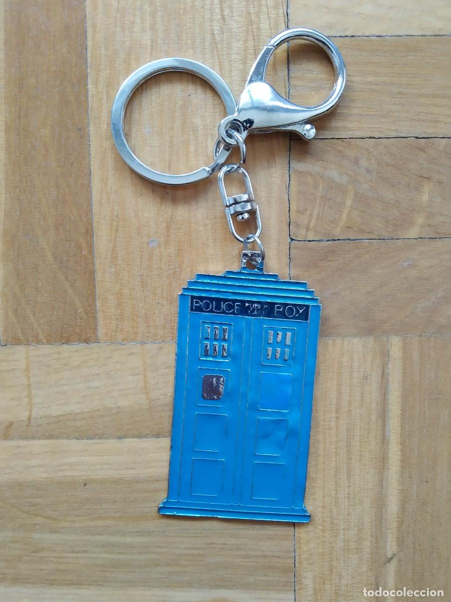 Coleccionismo de llaveros: LLAVERO DOCTOR WHO LA TARDIS MAQUINA DEL TIEMPO Y NAVE ESPACIAL VER FOTOS