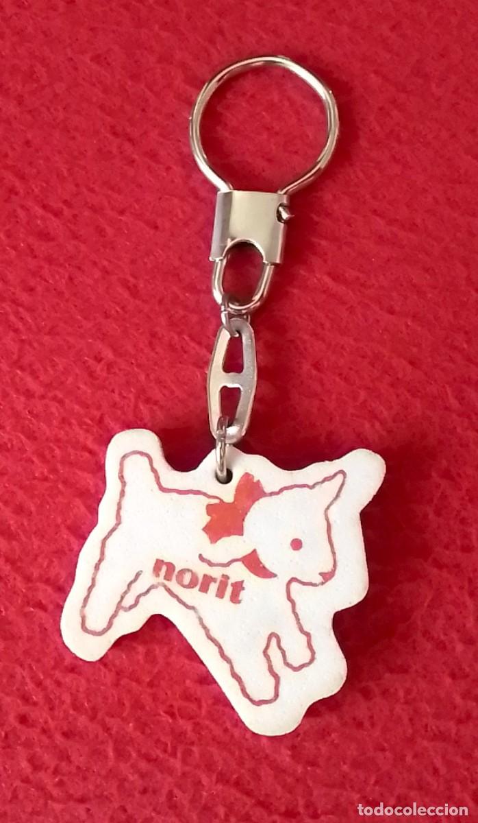 Coleccionismo de llaveros: ANTIGUO LLAVERO OLD KEYRING PORTE-CL&Eacute;S NORIT EL BORREGITO DETERGENTE BORREGO..EN GOMA ESPUMA O SIMIL